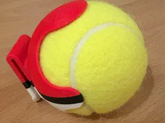 Tennis ball pokemon style holder