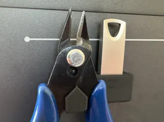 Magnetic Flush Cutter Holder with (& without) USB