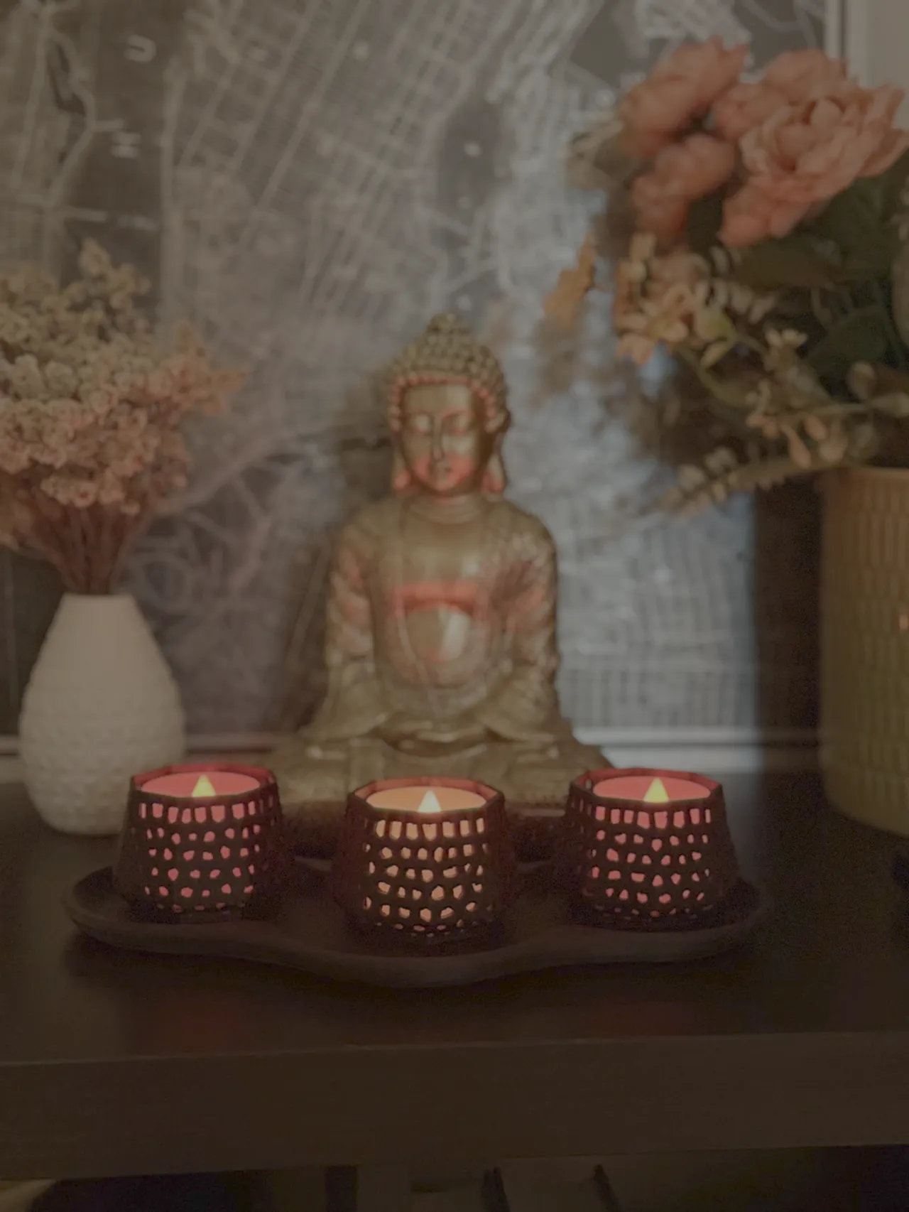 VØID Glow - Candle Holders and Base Plate view 4