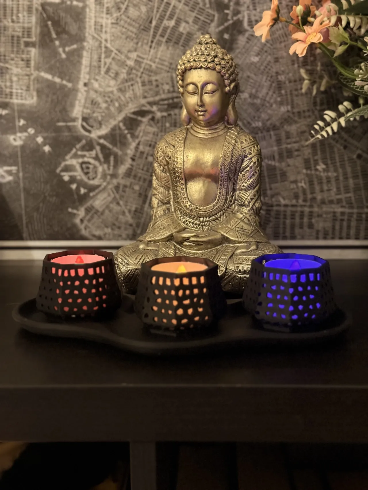 VØID Glow - Candle Holders and Base Plate view 3