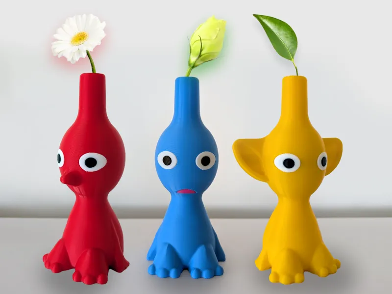 Pikmin Vases