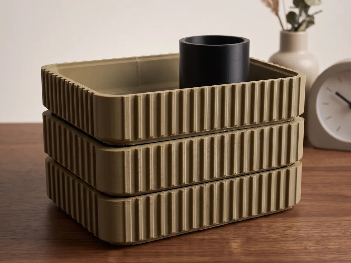 3 Tiered Rotatable Stack Box - Free 3D Print Model - MakerWorld