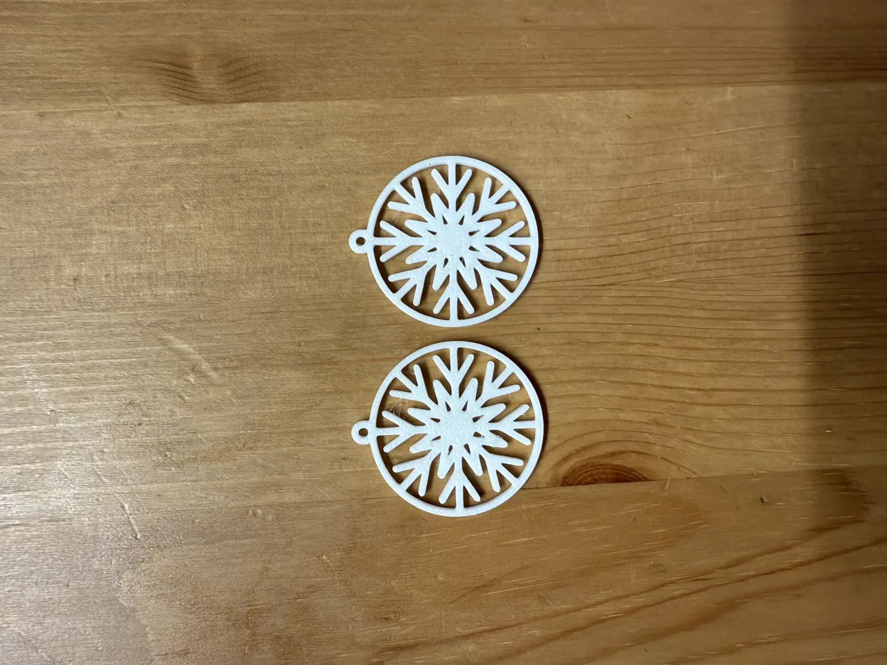 Snowflake Earrings view 2