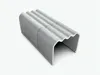 69mm * 57mm - 0.2mm layer, 4 walls, 15% infill