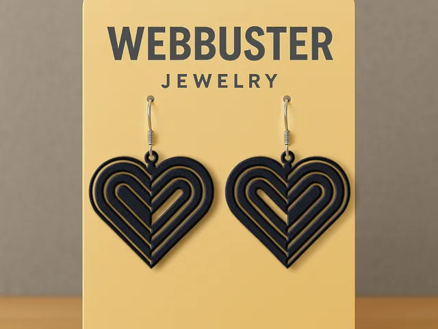 Heartwave of Love Earrings