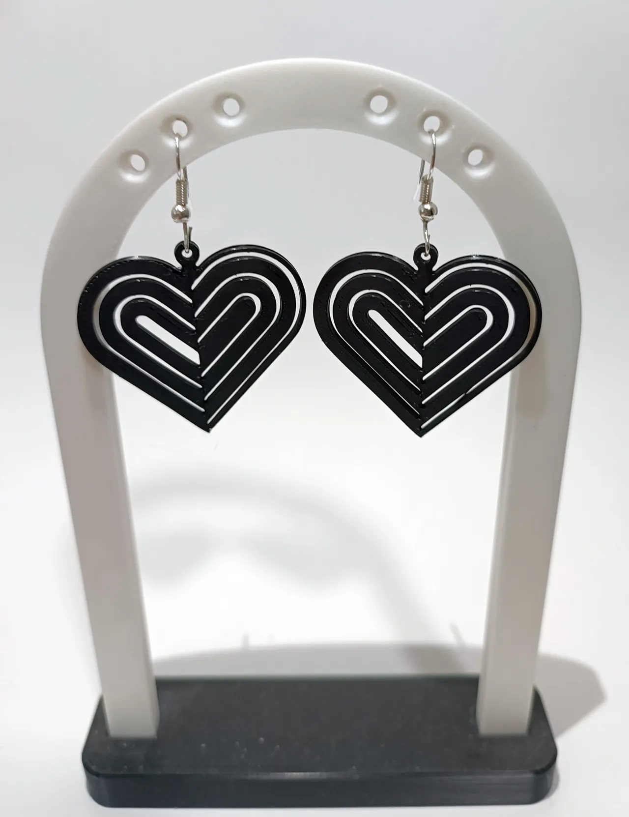 Heartwave of Love Earrings view 3