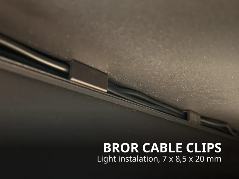 Ikea Bror cable clips