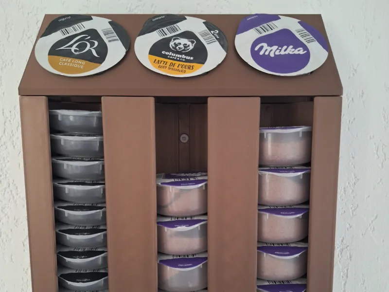 Support mural dosettes TASSIMO