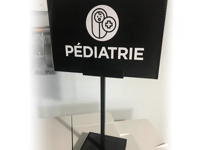 Table nameplate