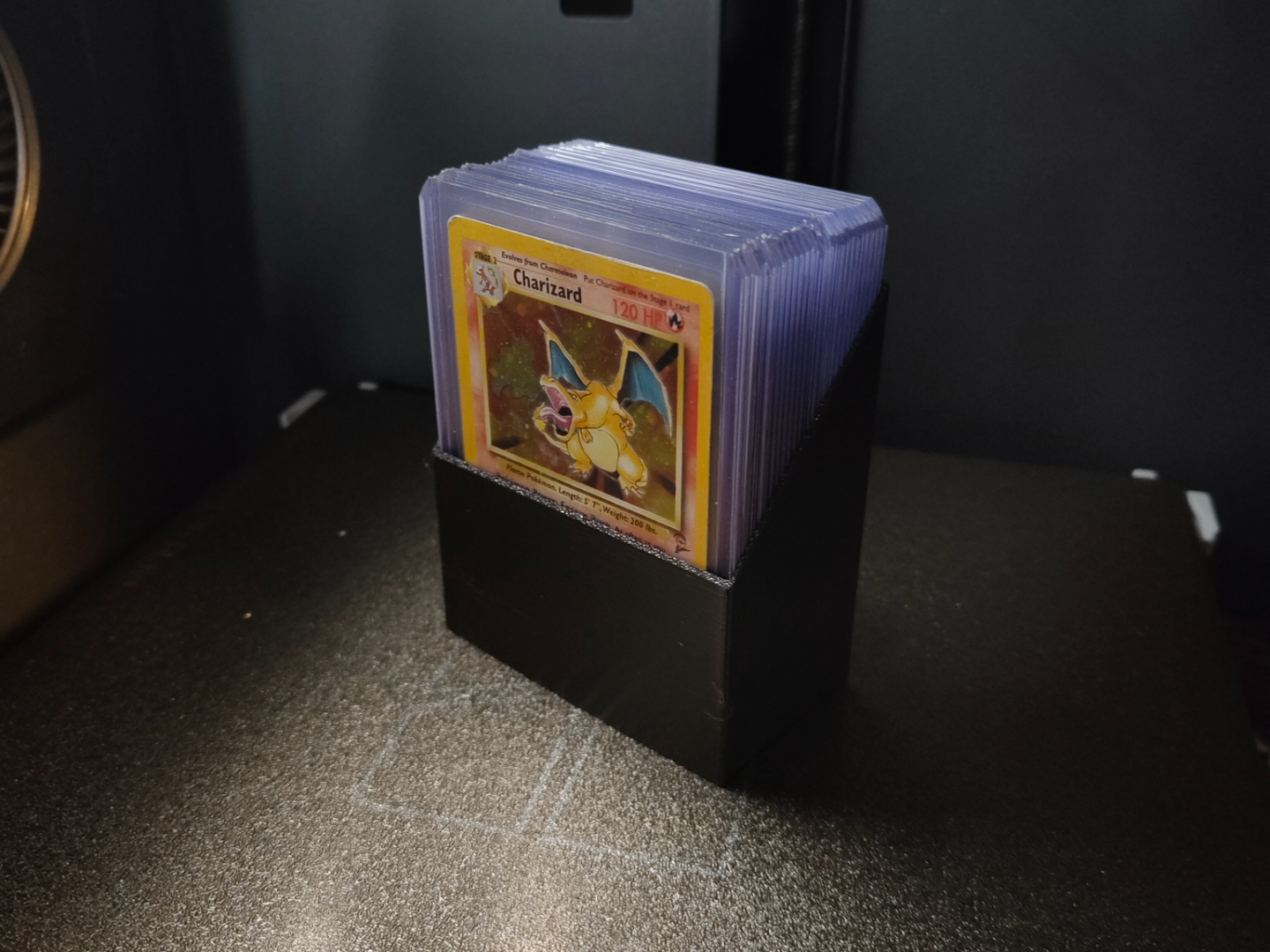 Pokemon top loader box for Ikea Skådis