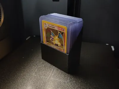 Pokemon top loader box for Ikea Skådis