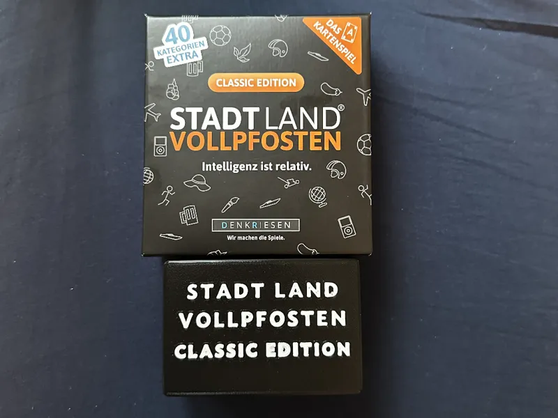 Stadt Land Vollpfosten Kartenbox (Classic Edition)