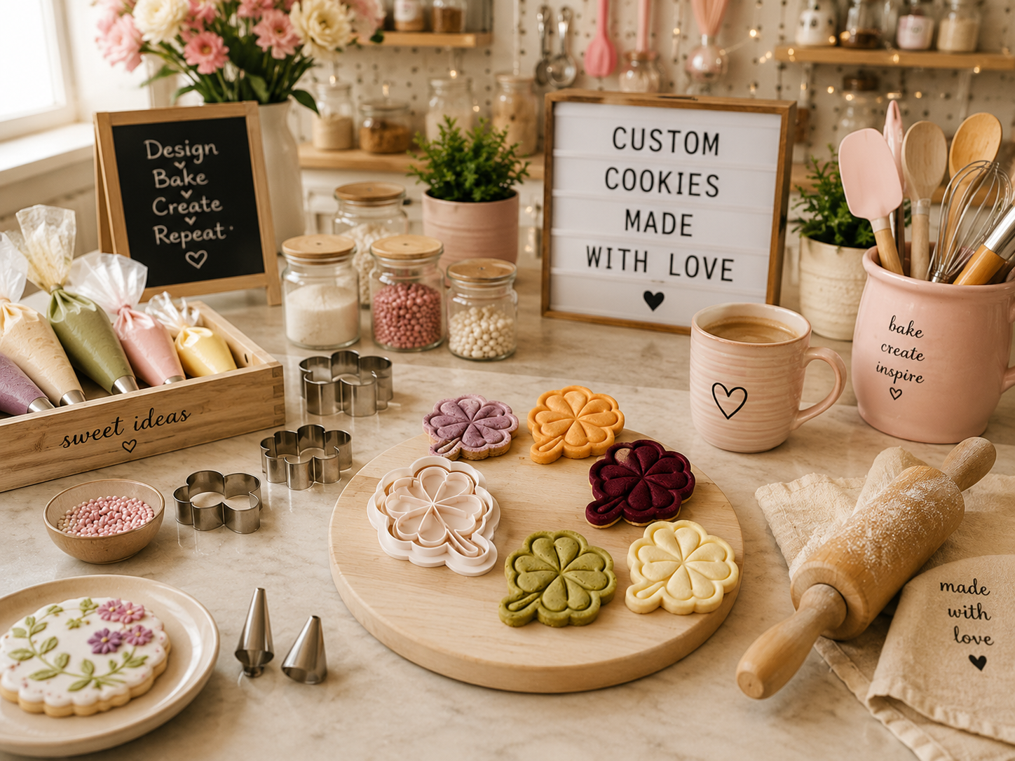 Lucky Clover Biscuit Cutter & Embosser