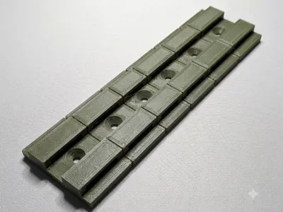 Heavy-Duty Velcro Strap Organizer (6 Slots)