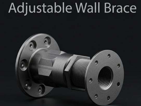 Wall Brace Anti-Wobble Adjustable Table Stabilizer
