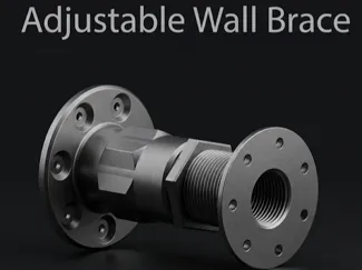 Wall Brace Anti-Wobble Adjustable Table Stabilizer