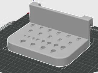 French Cleat - Holzbohrerorganizer