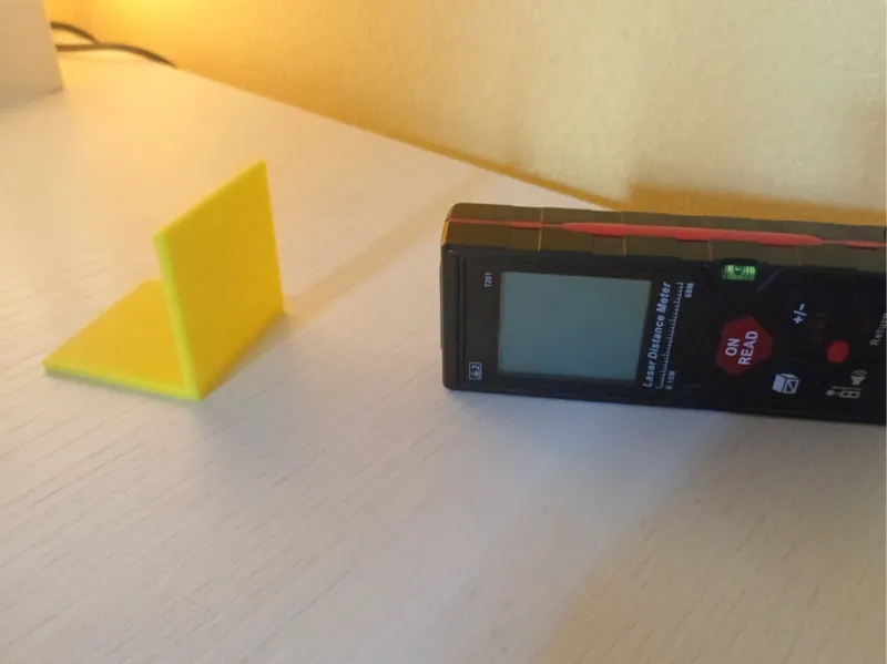 Fine per misure con laser