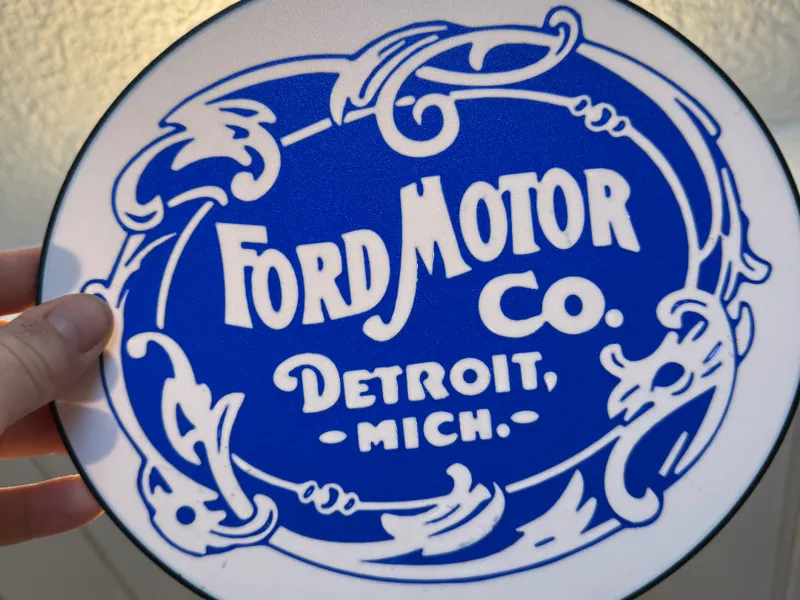 Leuchtkasten Ford Motors