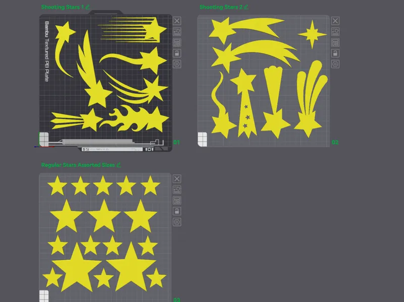 Shooting Star Pack 1