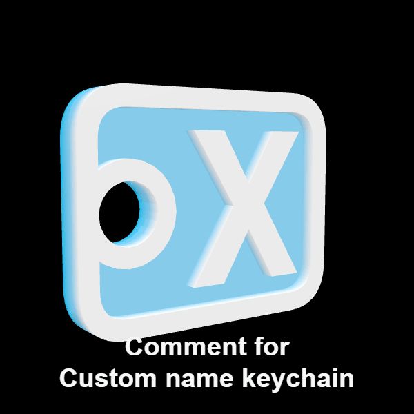 X keychain