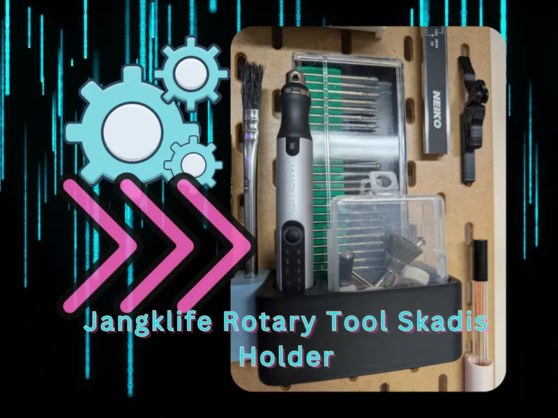 Jangklife Rotary Tool Skadis Holder