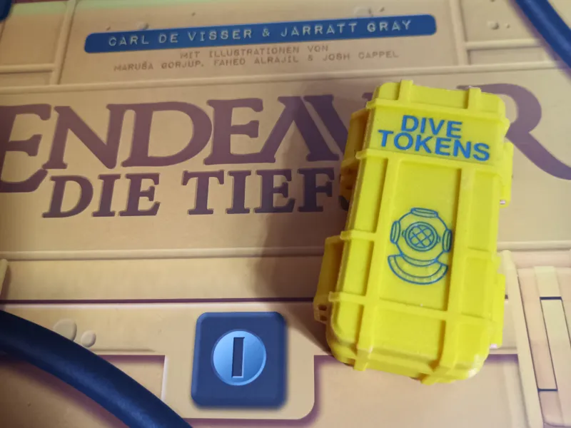 Dive Token Box Endeaveor die Tiefsee