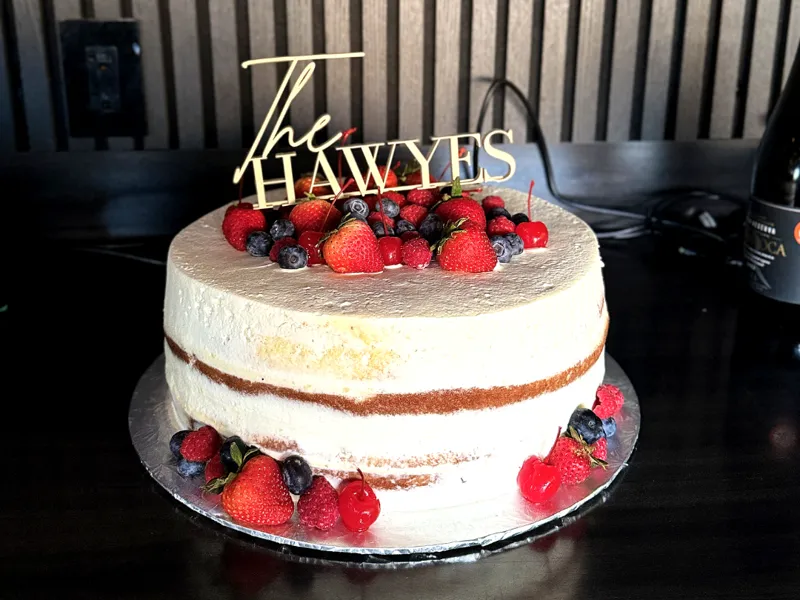 Elegant Custom Wedding Cake Topper 