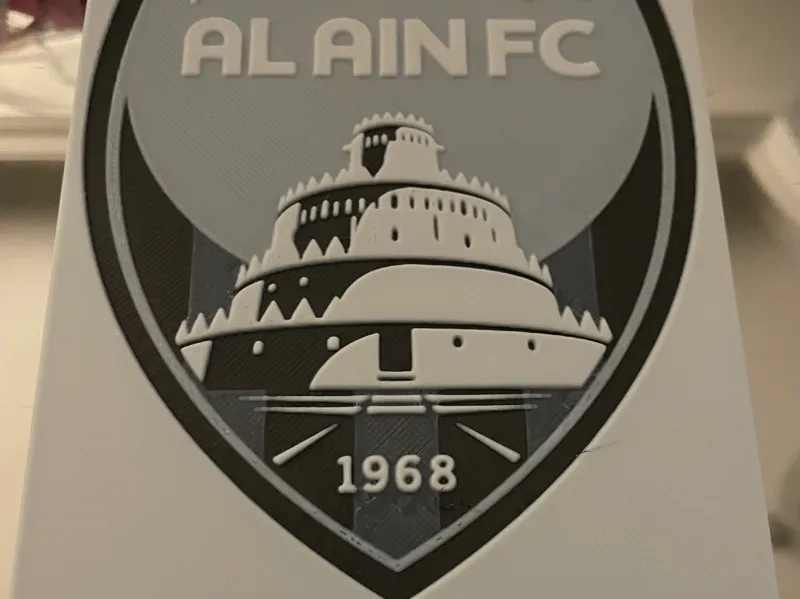 Hueforge - alain club logo - uae 