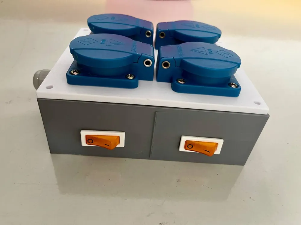 power socket box - MakerWorld 3D Model | 3Drop