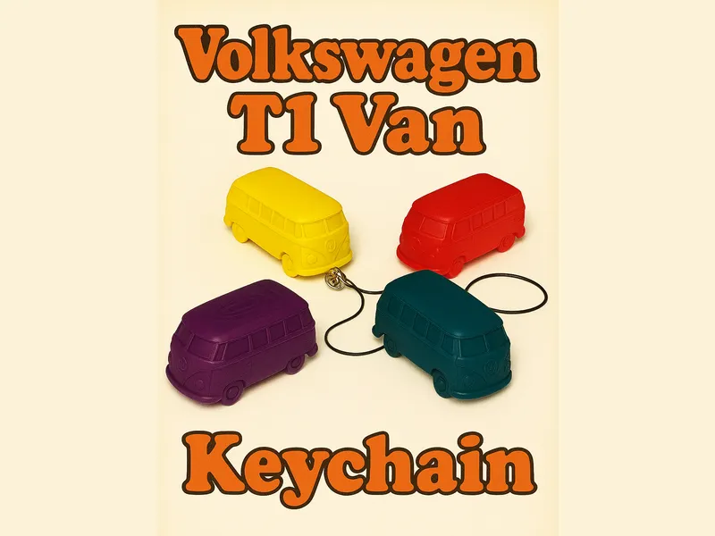 VW T1 Keychain