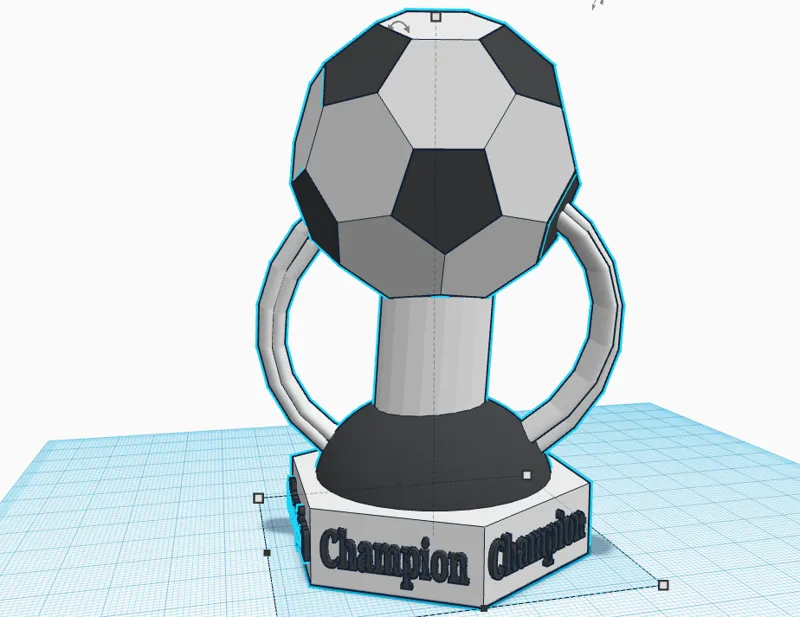soccer trophy