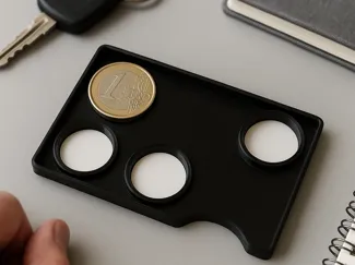 Lockcard Wallet for EuroCoin and Banknotes