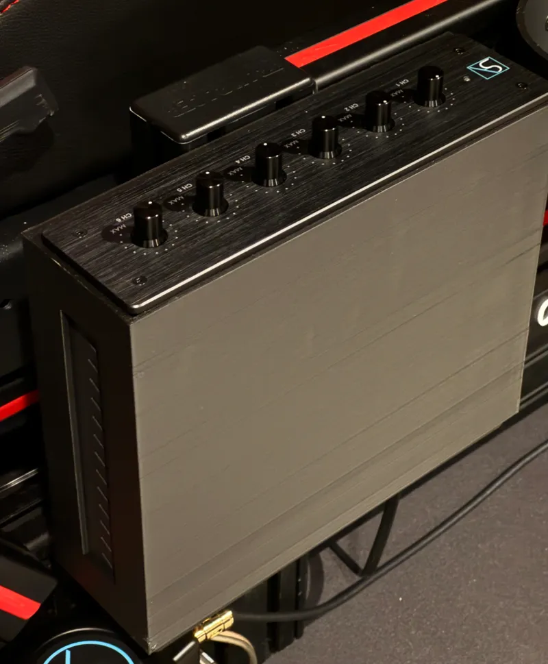Slip Angle 300w Amp Mount For Sim Racing Rigs