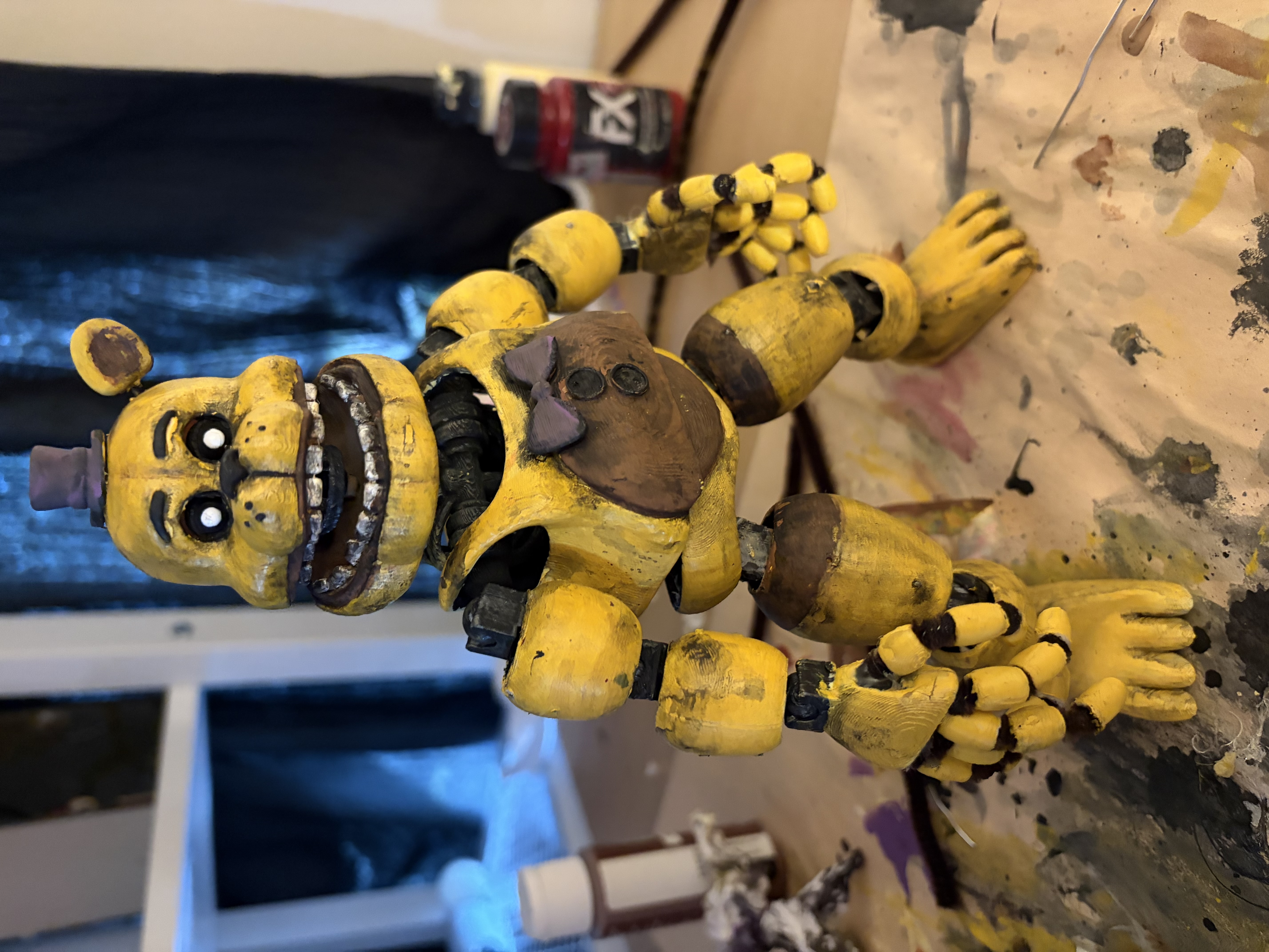 Miniatura 2 do modelo 3D unnightmare Fredbear