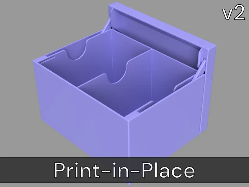 MTG Linkage Lid Deck Box - Double [PIP] v2