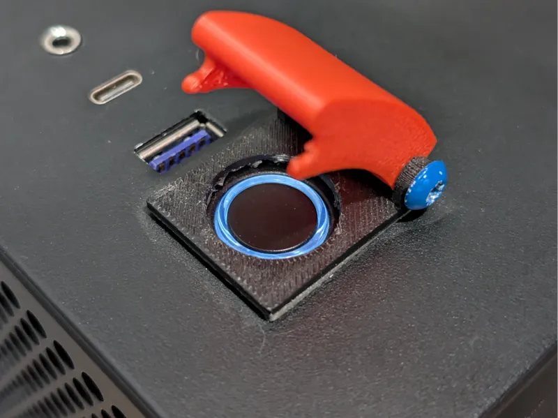 Nuclear Power PC Button Cover