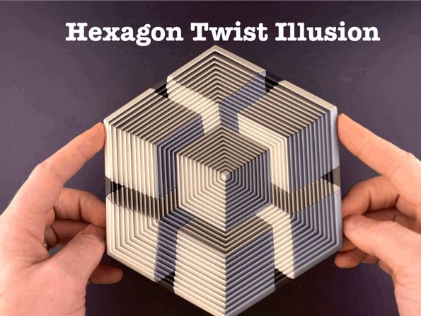 Hexagon Twist Illusion/Fidget 3
