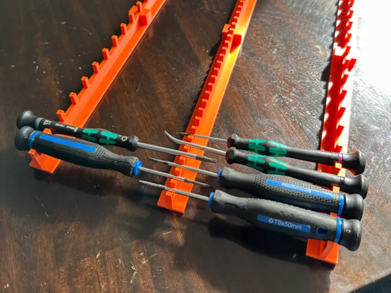 Mini Screwdriver Organizer for Drawer