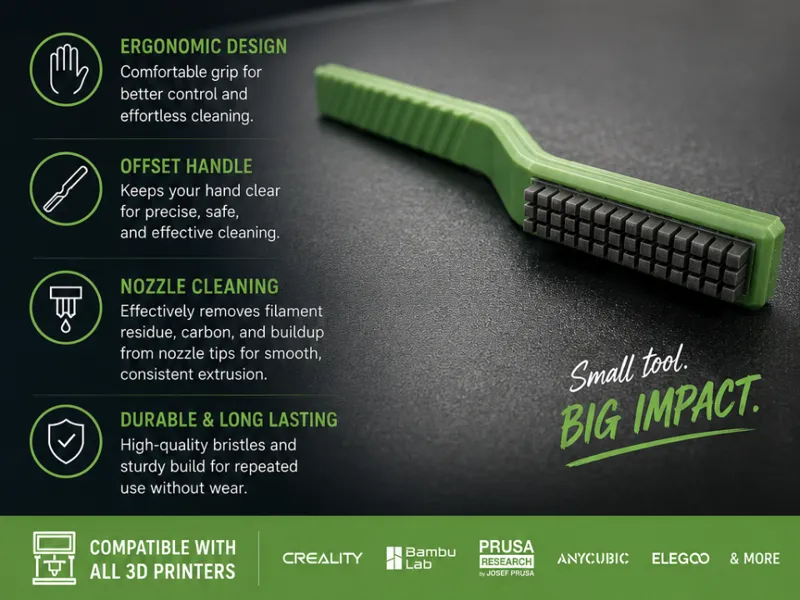 Nozzle Cleaning Brush