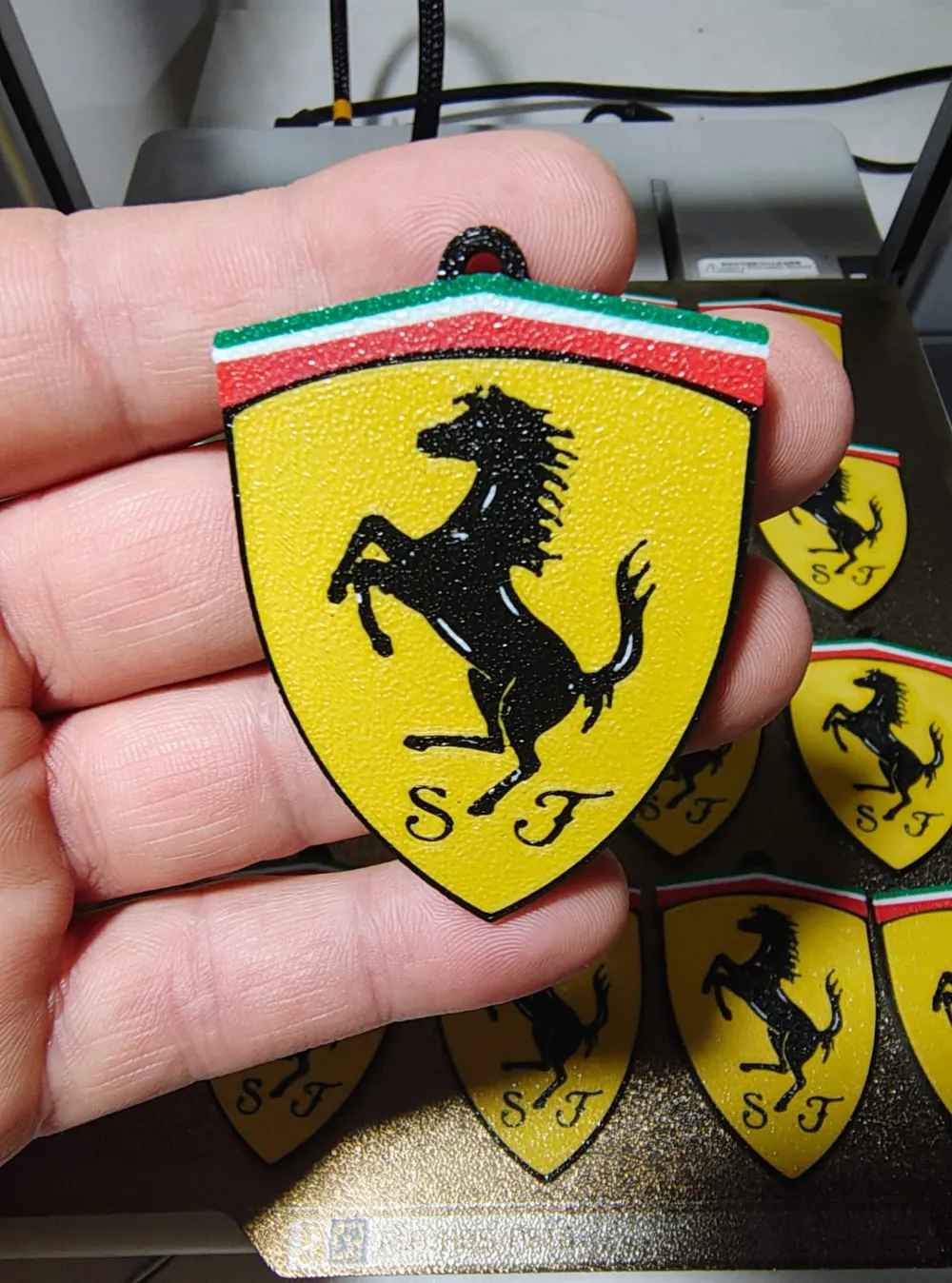 Ferrari Keychain - Free 3D Print Model - MakerWorld