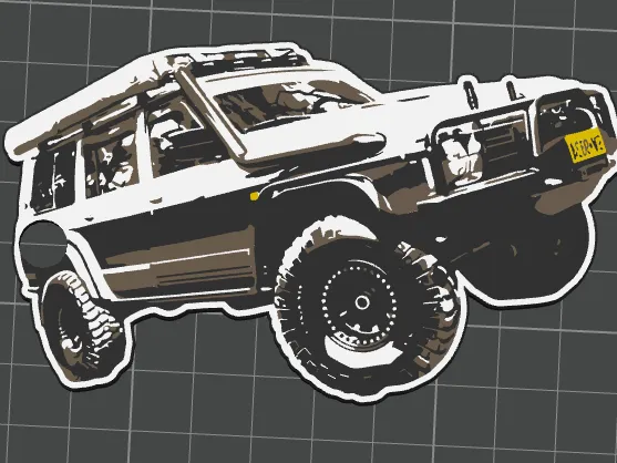 Nissan GQ patrol keychain