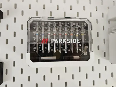 Ikea Skadis Parkside bit-set holder