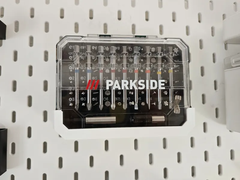Ikea Skadis Parkside bit-set holder