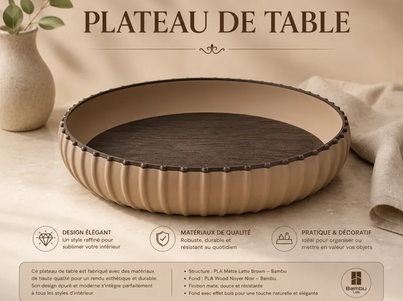 Plateau de Table