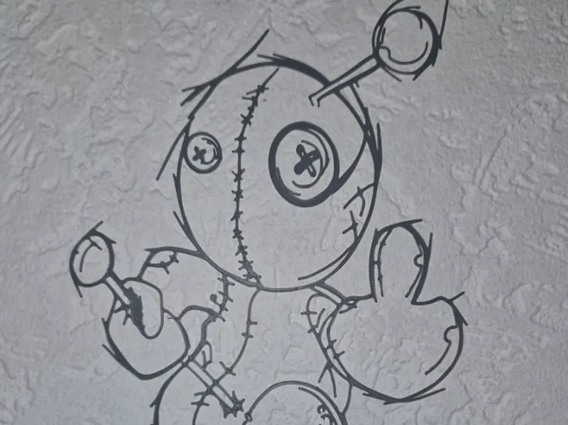 WooDoo Doll Wall Art