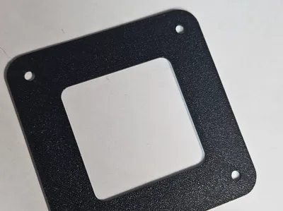 VESA 75MM 2mm spacer/washer with M4 mounting holes