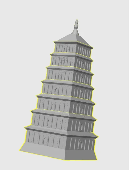 大雁塔收纳盒