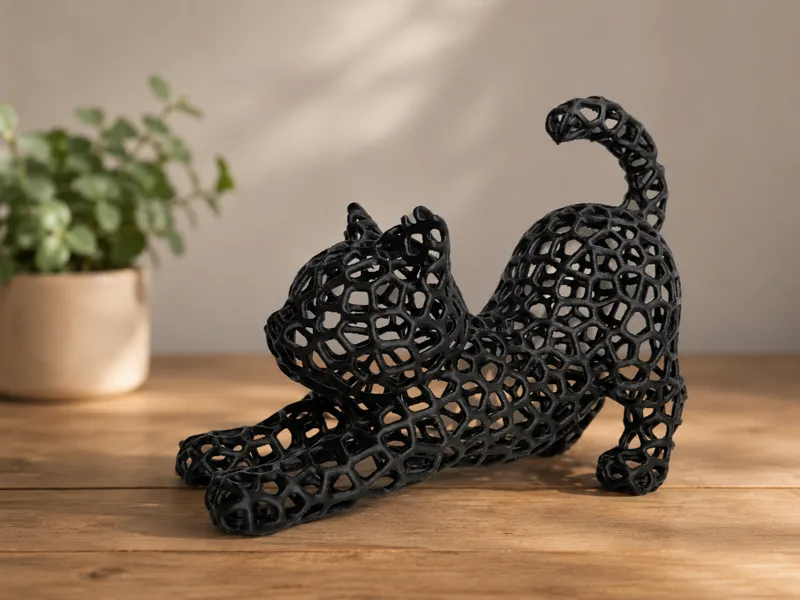 Cat Voronoi Stretch