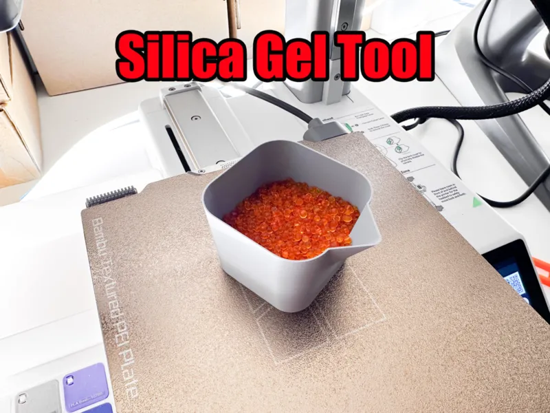 Silica Gel Tool / Helper for Desiccant